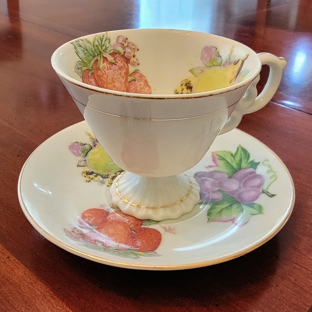 Vintage teacup and saucer